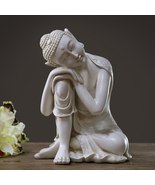 India Yoga Mandala Buddha Statue Southeast Asia Sleeping Figurine Sculpt... - £81.43 GBP