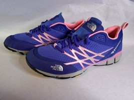The North Face Womens Ultra Kilowatt Blue Running Shoes Sneakers Size Us... - $37.39