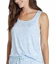Eddie Bauer Womens 1-Pieces Tank Top Only Color Blue Woodland Size Large - £27.33 GBP