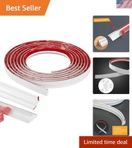 Flexible Waterproof Trim Caulk Strip - 3/4 in x 16 ft Self-Adhesive Solu... - $40.50