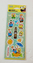 Vintage Spongebob Squarepants Stickers Sealed Pack of 48 2012 Viacom NIP - £9.48 GBP