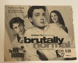 Brutally Normal Tv Guide Print Ad  Eddie Kaye Thomas TPA12 - $5.93