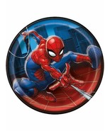 Spiderman 8 Ct 7&quot; Dessert Cake Paper Plates  - $4.36