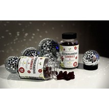 Great Tasting Natures Nourishments Ashwagandha Gummies 60 Ct GMO/Gluten/... - $11.99