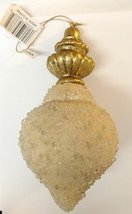 Gold Beaded Ornament 7 inches (A) - £9.99 GBP