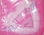 Supergirl Dessert Beverage Napkins Birthday Tableware Party Supplies 16 ... - $7.95
