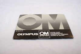 Olympus OM System Chart Instrucion Guide List Accessory (EN) F S German Francais - £7.93 GBP