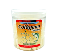 Colageno (Collagen) 90 Capsules 735mg 100% Natural - £9.31 GBP