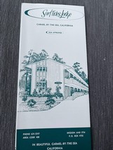 Surf Tides Lodge Carmel by the Sea California  brochure 1960s - $17.50