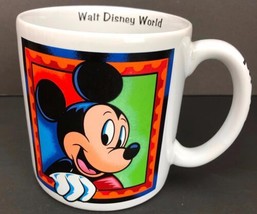 Walt Disney World Mickey Mouse Large Mug Cup 16 oz Coffee Tea Cup Classic  - £19.76 GBP