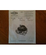 Briggs&amp;Stratton owners manual for Intek models 210000 280000 and 310000 - €3,43 EUR