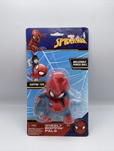Spiderman Inflatable Punch Ball Wibbly Boppin Pals Toy - £12.74 GBP