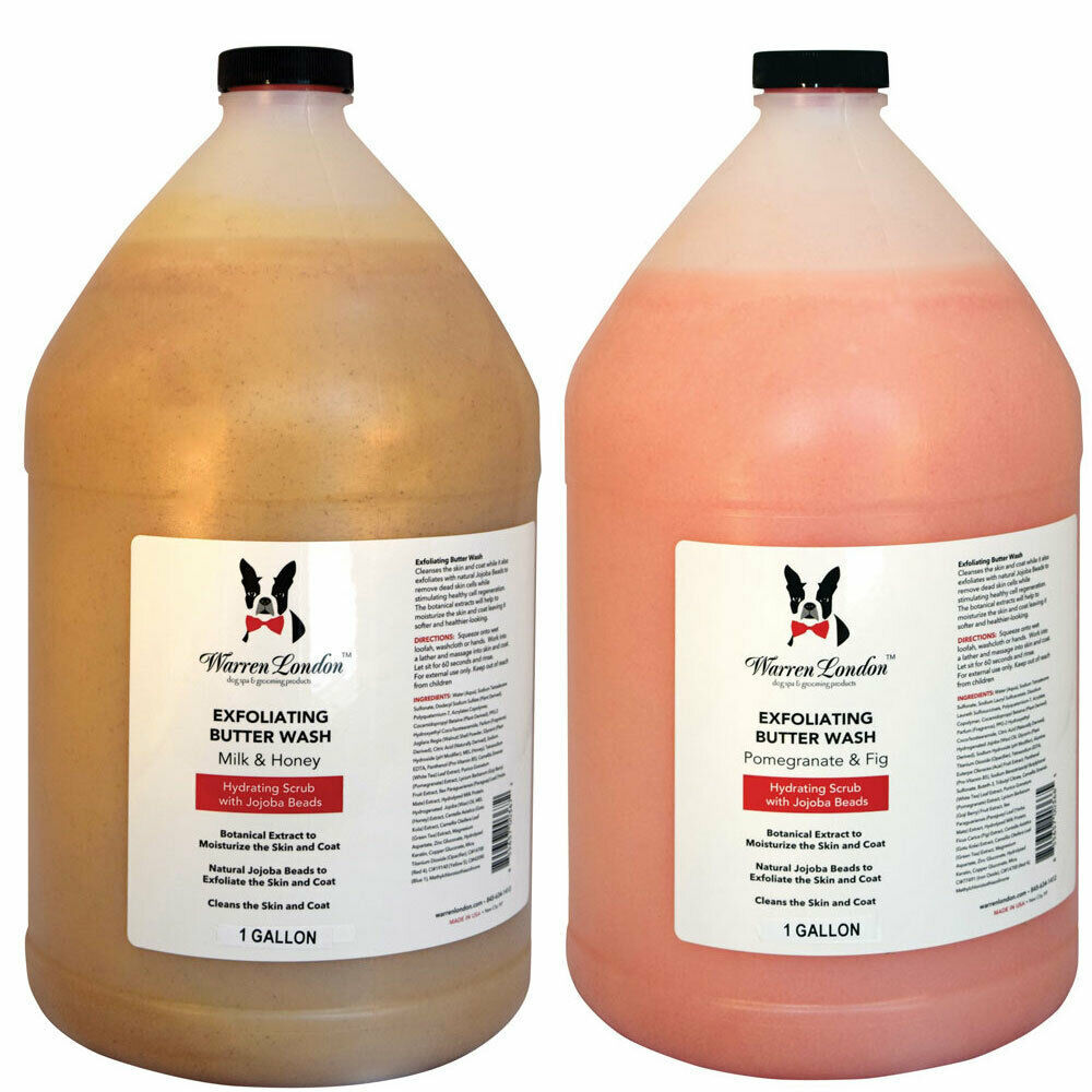 Dog Shampoo Exfoliating Jojoba Beads Butter Wash Dry Skin Relief Choose Scent
