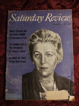 Saturday Review November 6 1954 Pearl Buck Mickey Spillane Christopher La Farge - £7.93 GBP