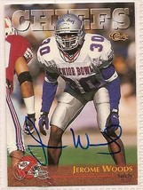 Jerome Woods signed autographed Football card - £7.22 GBP