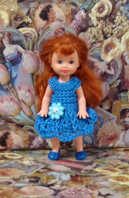 Hand crocheted Doll Clothes for Kelly or same size dolls #2556 - $12.00