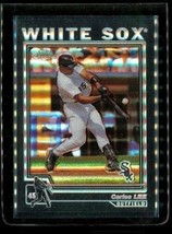 2004 Topps Chrome Black Refractor Baseball Card #171 Carlos Lee White Sox - £13.15 GBP