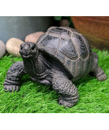 Ebros Lifelike Galapagos Tortoise Statue 6.5&quot; Wide Lucky Zen Turtle Figu... - $45.09 CAD