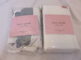 2 Kate Spade Frame Euro shams White Cloud $119.98 - £53.80 GBP