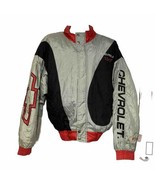 Vintage Racing Champions Apparel Chevy Chevrolet Racing Jacket XL Puffer... - £61.78 GBP