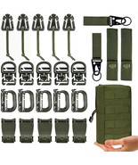 Molle Accessories Kit of 25 Attachments for Molle Backpack Molle Accesso... - £27.76 GBP