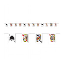 Beistle Company Playing Card Pennant Banner - Pack of 12 - $1,298.79 MXN