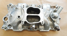 SBC 305 327 350 Cyclone Aluminum Intake Manifold Dual Plane Spread Bore ... - $125.00