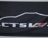 Cadillac CTS V Flag 3X5 Ft Polyester Banner USA - £12.73 GBP