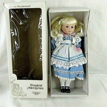 Vintage Gorham Bisque Musical Doll Alice In Wonderland Fondest Memories 1987 - £52.34 GBP