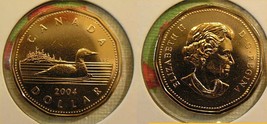 Canada 2004 One Dollar Loonie Proof Like - £2.32 GBP