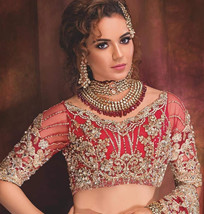 VeroniQ Trends- Bollywood Designer Kundan/Polki Full Coverage Bridal Necklace - £155.67 GBP
