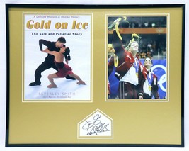 Jamie Sale &amp; David Pelletier Dual Signed Framed 16x20 Photo Display - £116.80 GBP