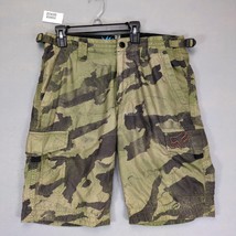 Fox Racing Men&#39;s 32 Hydro Series Camo Cargo Shorts, Hybrid Swim Hike Out... - $25.00