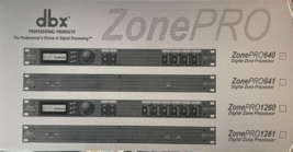 dbx - DBX-640VVM - 6x4 Digital Zone Audio Processor - $979.95
