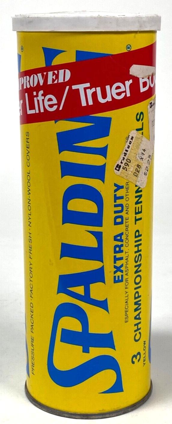 Vtg Spalding Championship Extra Duty Tennis Balls - New Championship Reb... - $9.50