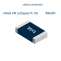 50X LR2512-21R010F4 RALEC SMD Current Sense Metal Resistor 10mOhm 1W 1% ... - $6.50