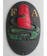 FA FIRE MARK: Fire Association of Philadelphia Insurance Co- MARKER/SIGN - £58.61 GBP