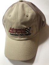 AutoZone cap hat adjustable tan in color Light brown or tan Robertson ma... - £7.03 GBP