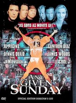 Any Given Sunday [Special Edition DVD 2000] Al Pacino, Cameron Diaz - £0.90 GBP