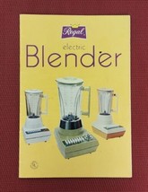 Vintage Regal Blender 90010 Guide Manual Cookbook Instructions Care &amp; Us... - £8.93 GBP