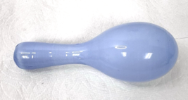 Mouth Blown Antique Pale Lilac Blue Glass Sewing Darner 5 3/4 inch Nice ... - $64.35