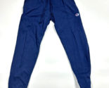 Champion Reverse Weave Women&#39;s Jogger Sweatpants Dark Blue XS Drawstring - $17.75