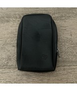 Vintage Texas Instruments Calculator Soft Case Zipper Lined Black Case Only - $10.00