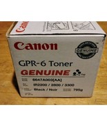  Canon 6647A003[AA] GPR-6 Genuine Toner Printer Cartridge Image Runner B... - £21.84 GBP