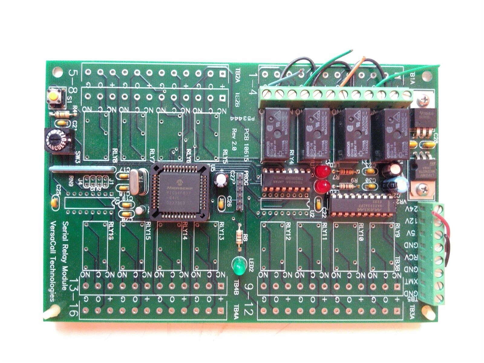 Defective VersaCall Technologies P53444 Serial Relay Module AS-IS - $36.46