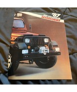 Jeep Wrangler Accessories USA market full colour sales brochure 1987 - £8.61 GBP