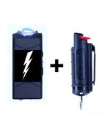 RECHARGEABLE ELECTRIC STUNNER AND .5 OZ SAFETY SPRAY  - $33.75