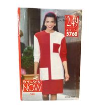 See &amp; Sew 5760 Sewing Pattern Womens Size 6-14 Top Skirt Vintage 90s - $9.11