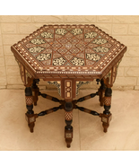 Vintage Wood Coffee Handmade Coffee &amp; End Table  - $310.90