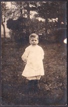 Ernest R. Dow RPPC Photo Postcard of Little Boy - Somerset, Maine (1911) - £13.14 GBP